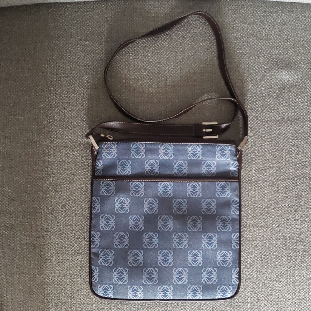Loewe Anagram Jacquard Messenger